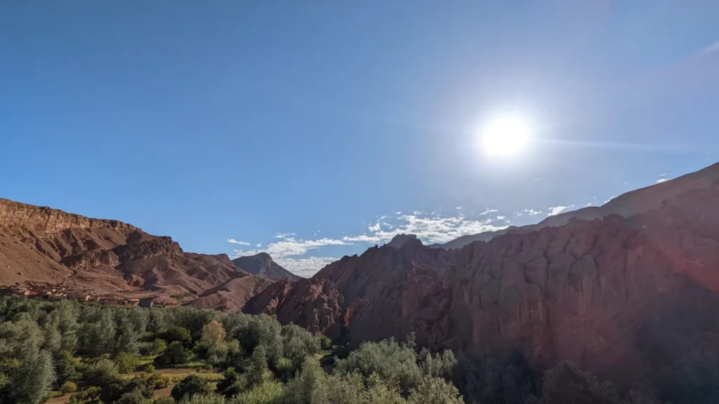 Dades valley view
