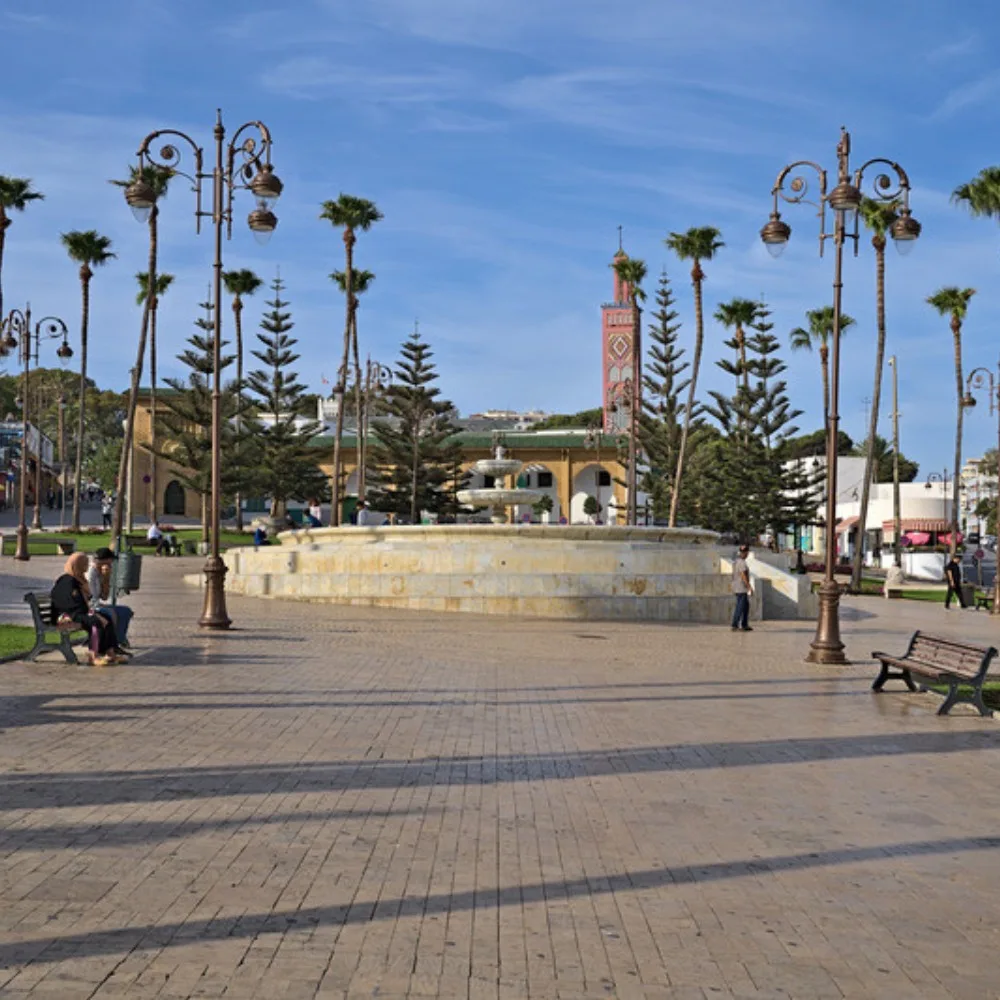 Tangier grand Socco square